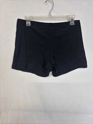Al'Mage Women's Black Swim Bottoms / Shorts Size XL NEW