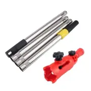 Clamping Tool for Paint Brush Extender and Telescopic Rod for Painting