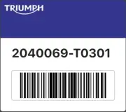 New Triumph Daytona Speed Triple Tube Inner Assy 2040069-T0301