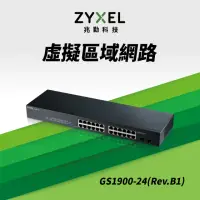 在飛比找momo購物網優惠-【ZyXEL 合勤】GS1900-24 24埠 GbE智慧型