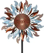 Large Wind Spinner Kinetic Sturdy Outdoor Lawn Garden Decor Patio Stake Art Yard