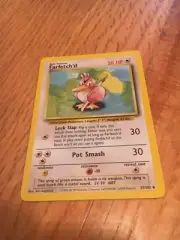 Farfetch'd 27/102 Base Set Pokémon Card, NOS