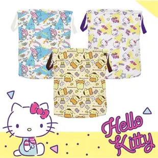 網狐家居 三麗鷗 Sanrio 80年代系列 中款 收納筒 23x26 HELLO KITTY/凱蒂貓