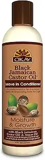 Okay Jamaican Castor Oil Leave in Conditioner, 8 oz.