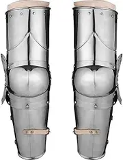 [MEDIEVAL CRAFT] 15th Century Full Arm Armour Medieval Arm Protection Historical Reenactment Silver, Silver