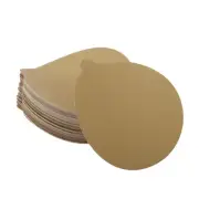 5" 400 Grit Sanding Discs Hook Loop Sanding Sheets Aluminum Oxide 100 Pcs