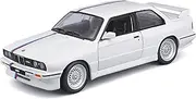 Burago May Cheong Group BBURAGO 1:24 BMW M3 1988 Child's Vehicle 21100W White