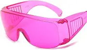 TopHomer Safety Glasses, Protective Lab Goggles UV Resistant Safety-Over Spectacles for Workshop, Laboratory and Construction