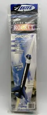 ESTES #2179 GUARDIAN Flying Model Rocket Kit New Sealed Skill Level 2
