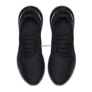 Nike Air Max 270 全黑 大氣墊 透氣網布 百搭休閒鞋AH8050-005男鞋