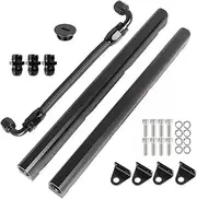 Car Styling Fuel Rails Fittings Hose Kit 8AN Black for Chevrolet for Camaro 97-02 5.7L Parts