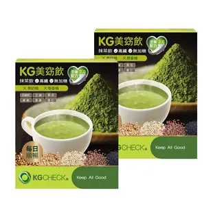 【聯華食品 KGCHECK】高纖順暢抹茶穀物飲 (2盒組)