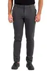 Hugo Boss Men's "Kaito1-Travel1" Gray Tapered Slim Fit Casual Pants