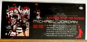 Michael Jordan AUTHENTIC CARD 1999 from 95-96 UPPER DECK UNCUT CARD