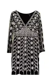 Aidan Mattox Black Dress Size 12