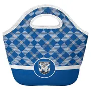 Canterbury Bulldogs NRL Neoprene Cooler Shopping Bag Top Pocket with Zip and Handle