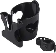 Stroller Cup Holder | Adjustable Scooter Bottle Mount | Extensive Application Wheelchair Cup Holder | Stroller Phone Holder for Easy Beverage Services While Commuting