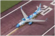1:400 GeminiJets Alaska BOEING B737-800 Airplane Diecast Plane Aircraft Model