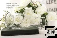 在飛比找樂天市場購物網優惠-玻璃花瓶日系錘紋透明簡約創意水培插花花器