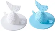 Elegant Fishtail Design Sink Plug Odor- Drain Stopper for Kitchen Bathroom Sink Cover