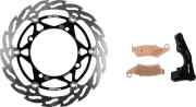 Moto-Master Flame Series Brake Rotor Kit 270mm 310024-PU