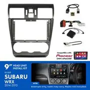 Aerpro 9" Multimedia Receiver Head Unit Kit to suit Subaru WRX 2014-2015 - AKSU12