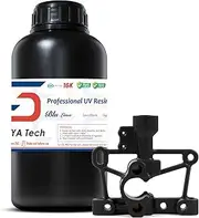 Siraya Tech Blu Lava Black Ultra-Tough PC-Like 3D Printing Resin | High-Strength, High-Resolution, Functional Printing, Engineering-Grade Printer Resin for LCD/DLP Printers (1kg)