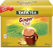 Tata Tea Ginger Flavour Chai 50 Tea Bags 100 g