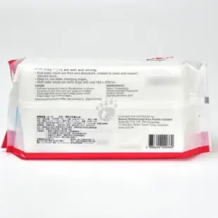 德國NUK 濕紙巾含蓋80抽X1箱 純水濕巾(20包/箱)