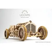 在飛比找PChome商店街優惠-Ugears U-9 Grand Prix 格蘭坡治賽車 烏