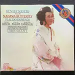 PUCCINI普契尼-蝴蝶夫人 SCOTTO絲柯朵/女高音 MAAZEL馬捷爾/指揮 厚殼2CD 舊版日本版無IFPI