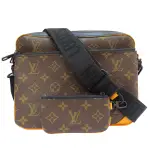 【二手名牌BRAND OFF】LOUIS VUITTON LV 路易威登 棕色 原花 PVC塗層帆布 三合一 郵差 單肩包 M46694