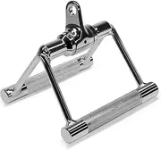 Yes4All Double D Row Handle Cable Attachment, Combo Tricep Pulldown Rope, Cable Machine Accessories for Home Gym