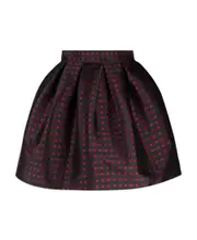 Emblem skirt M Black