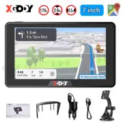 XGODY 7'' Car GPS SAT NAV Motorhome Truck Navigation Voice Direction World Maps