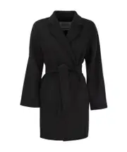 Max Mara Harold Belted Coat IT42,IT38,IT36 Black