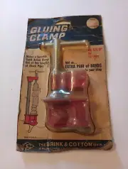 Vintage Sears Gluing Clamp - For 1/2” Threaded Pipes 525bp new in box