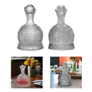 Red Wine Decanter Wine Carafe with Stopper Elegant 1.5L Empty Elegant Safe Wine