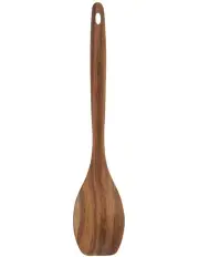 [The Cooks Collective] Acacia Wood Flat-Edged Spoon in Natural