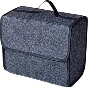 Car Boot Organiser Car Storage Box Felt Small Trunk Storage Portable Car Foldable Storage Box