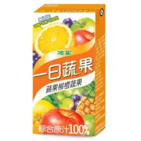 在飛比找momo購物網優惠-【波蜜】一日蔬果100%蘋果柳橙蔬果汁160mlx6入