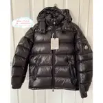 【ALINA二手正品】MONCLER 蒙口 MAYA 男款 黑色羽絨服 外套 連帽羽絨服 可脫卸帽 女生可穿