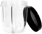 Magic Bullet Short Small Cup and Stay Fresh Lid - Blender Replacement Part