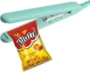 Turquoise Vacuum Sealer Machine For Food Bags Efficient Portable Heat Sealer