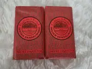Crabtree & Evelyn Triple Milled Indian Sandalwood 2 Soap Bars 5.3 oz