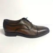 Johnston Murphy Mens Danridge Oxford Tan Size 11.5 M