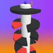 Helix Stack Jump- Ball Drop Challenge