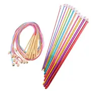 23Pcs Tunisian Crochet Hook Set Include Plastic Cable Afghan Crochet Hook8568