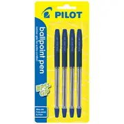 Pilot BPS-GP Fine Ballpoint Pens Blue 4 Pack