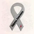 Diabetes awareness simple Patch Embroidered Iron on Sew on patch for Clothes